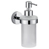 Tesa - Pompe à savon ® Smooz autocollante en métal chromé brillant