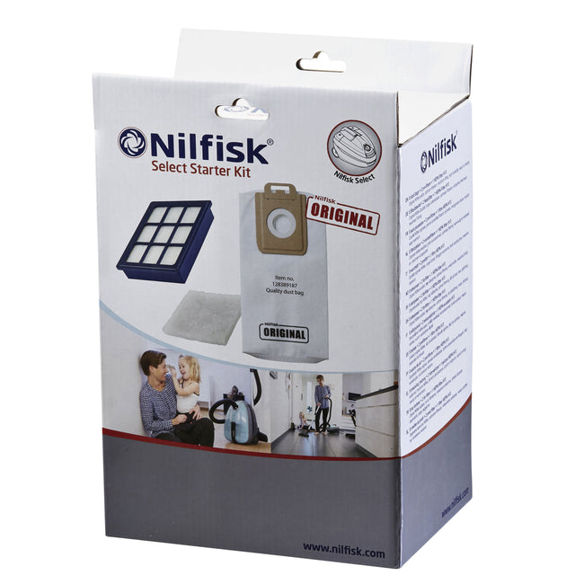 Nilfisk -  Stofzuigerzak Select terkit 4 stuks