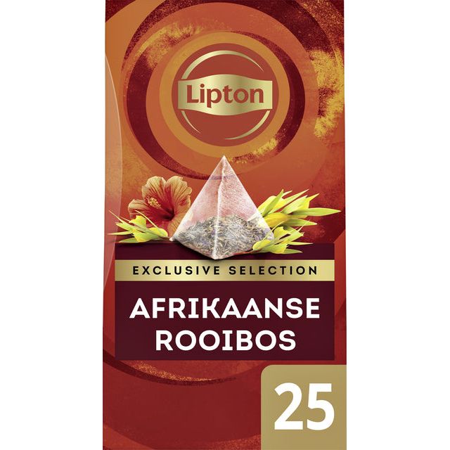 Lipton Tea Company - exklusive Auswahl von Tee, afrikanische Rooibos, Schachtel mit 25 Taschen