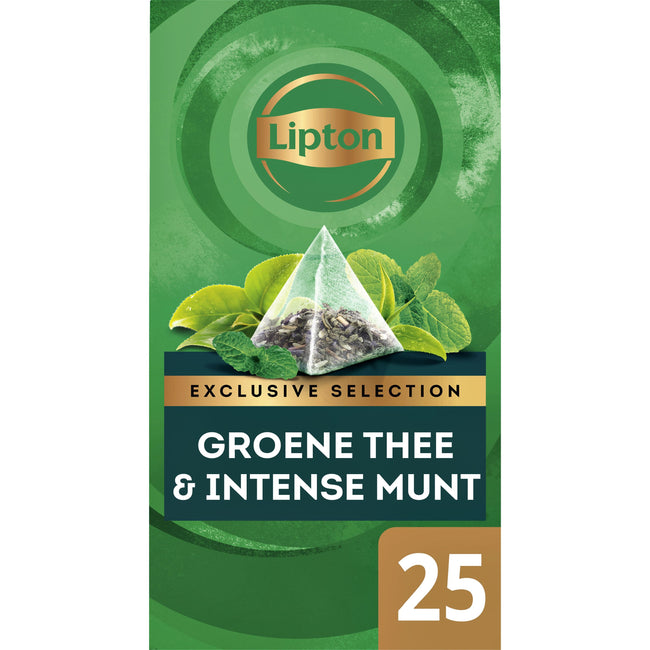 Lipton Tea Company - Thé Exclusif thé vert menthe 25x2gr