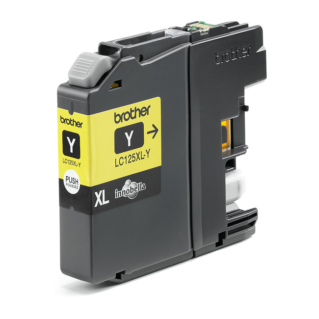 Brother - Cartouche d'encre LC-125XLY jaune