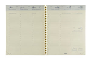 Brepols -  Agendavulling 2027  concorde 7d/2p crème