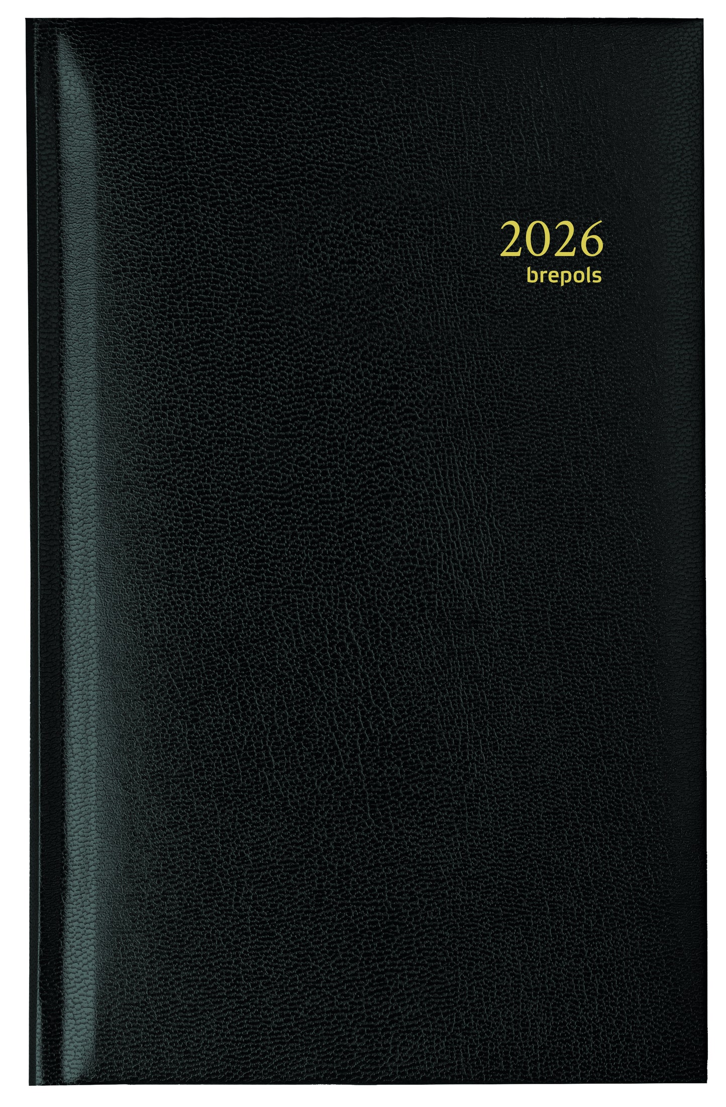 Brepols - Agenda 2026 Interplan Lima 7 jours/2 pages noir
