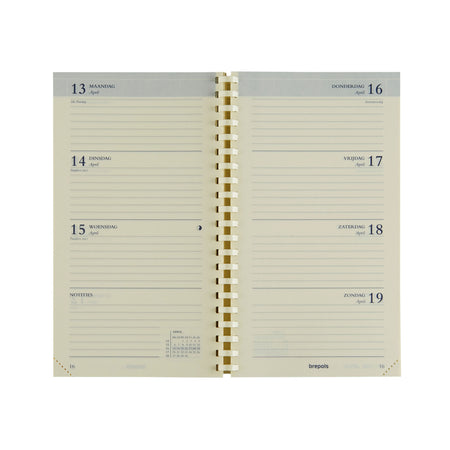 Brepols -  Agendavulling 2027  interplan 7d/2p | 6 stuks