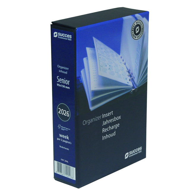 Succes -  Agendavulling 2026  Senior 7dagen/2pagina's