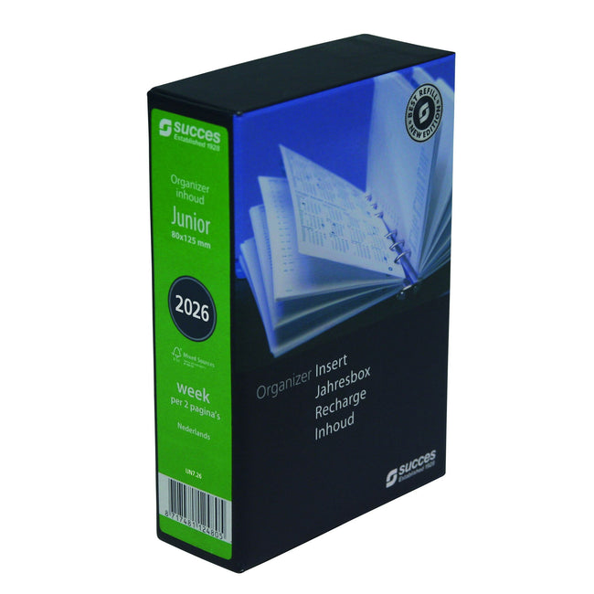 Succes -  Agendavulling 2026  Junior 7dagen/2pagina's