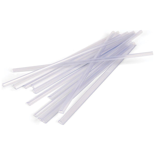 Pergamie - Pergamie Klemstrips, paquet de 25 pièces, 10-12 mm, transparent