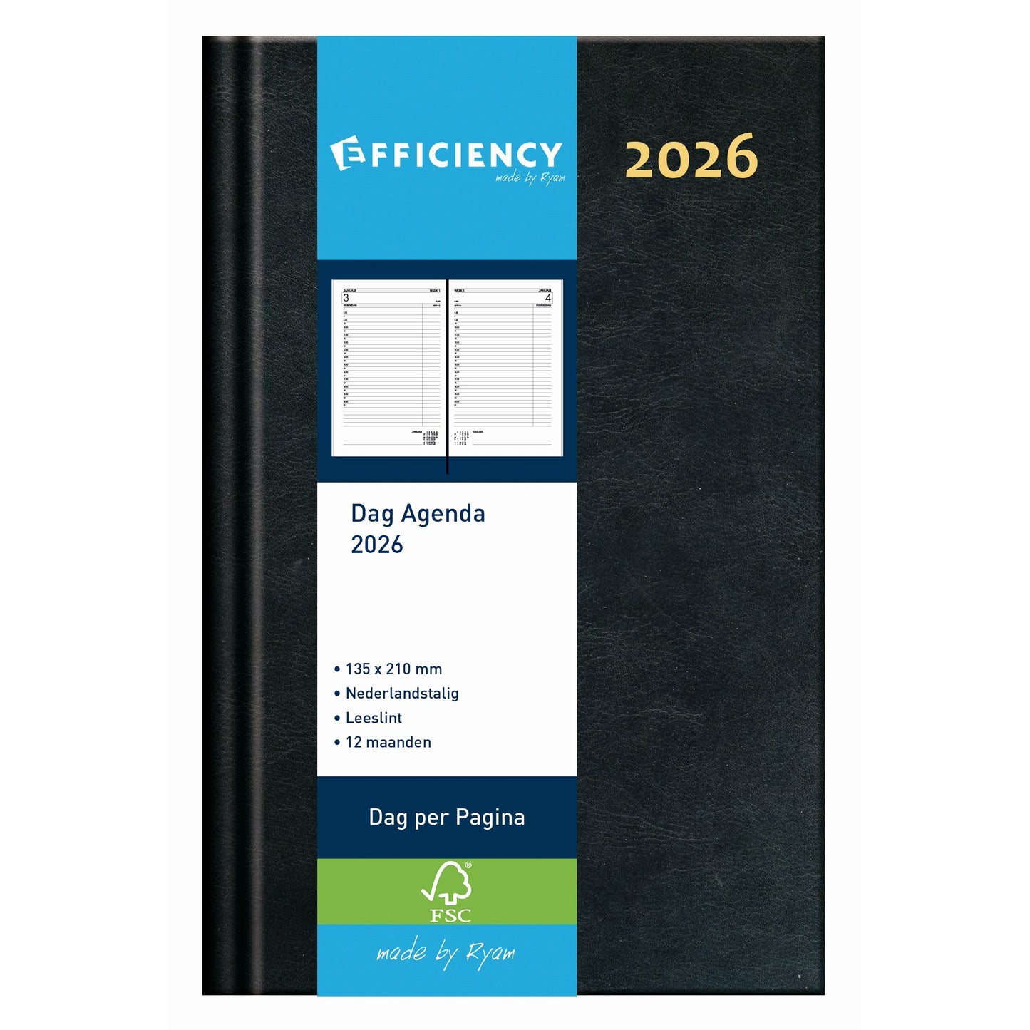 Ryam -  Agenda 2027  efficiency baladek 1d/1p zwart