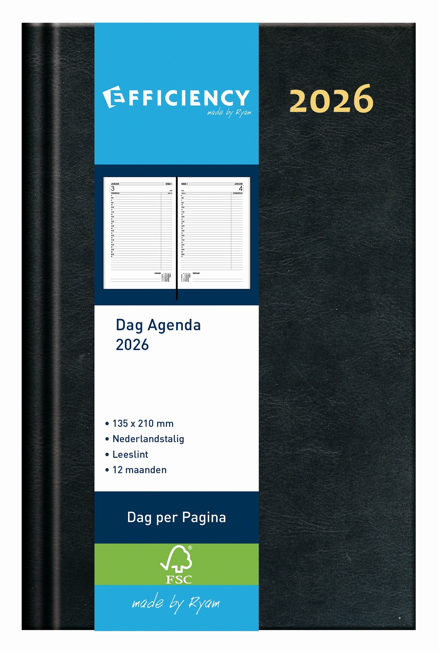 Ryam -  Agenda 2027  efficiency baladek 1d/1p zwart