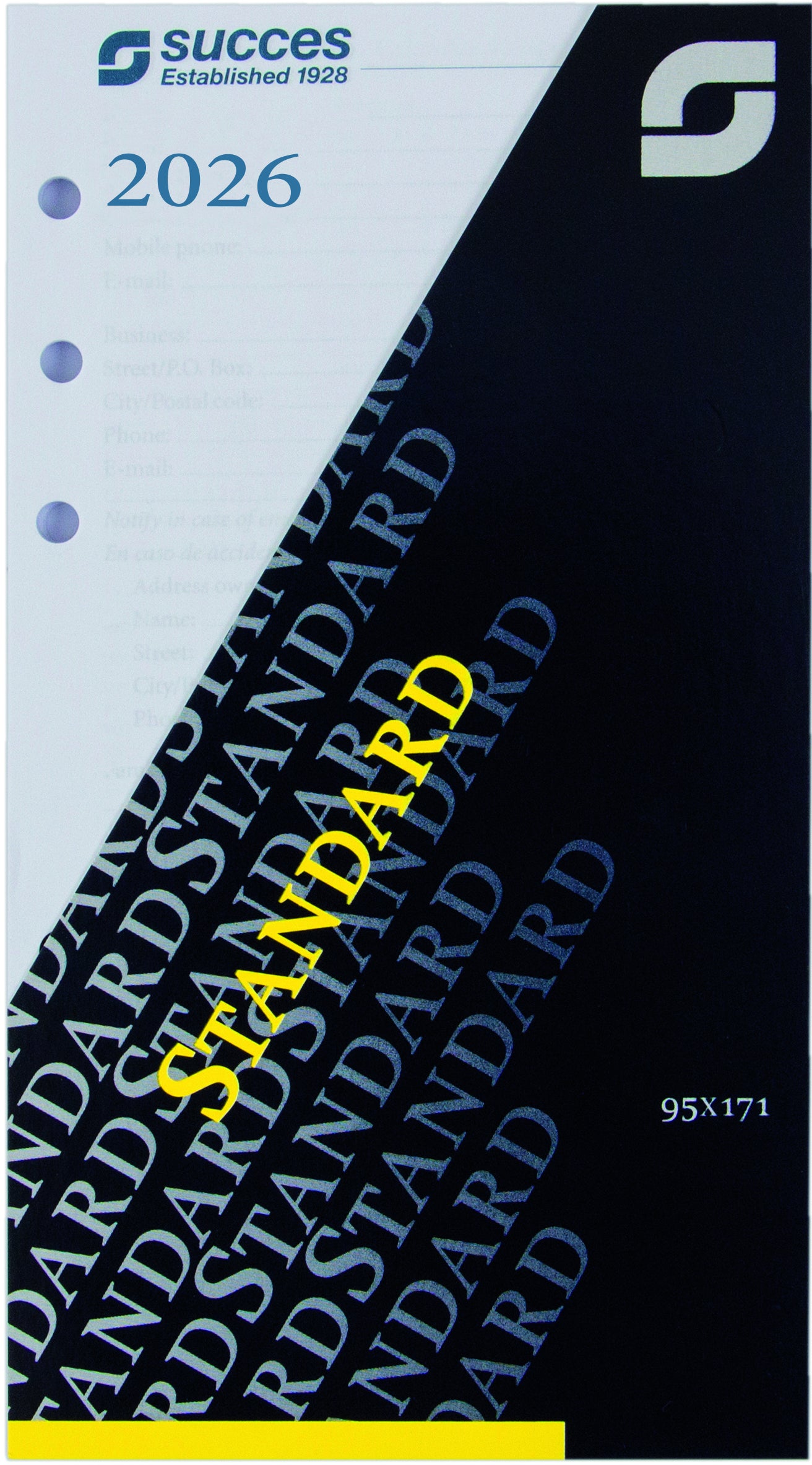Succes -  Calendarium 2027  standard 7dagen/2pagina's