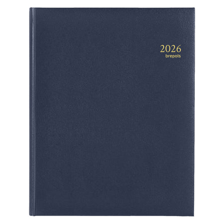 Brepols - Agenda 2026 Concorde Lima 7 jours/2 pages bleu