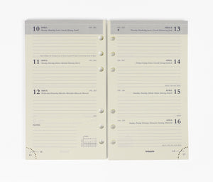 Brepols -  Agendavulling 2027  brefax 17 7d/2p