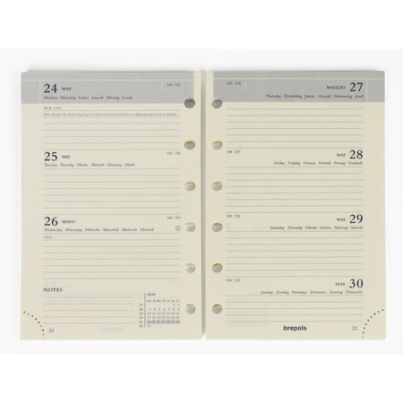 Brepols -  Agendavulling 2027  brefax 27 7d/2p