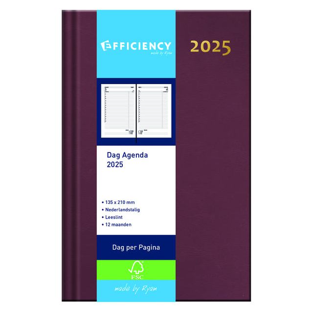 Ryam - Agenda 2023 RYAM Effizienz Baladek 1 Tag/1Spage Bordeaux