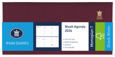 Ryam - Agenda 2026 mémo plan 7 suprema 7j/2p bordeaux