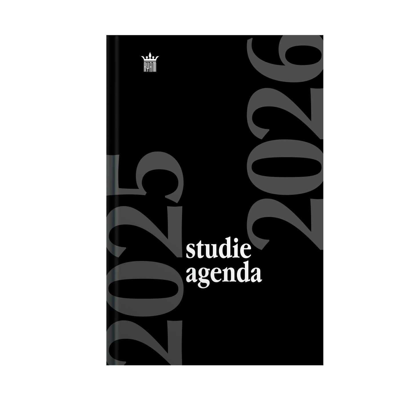 Ryam -  Schoolagenda 2026-2027  studie 7d/2p zwart
