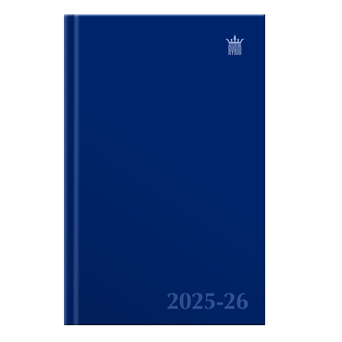 Ryam - Schulagenda 2025-2026 Study Uni 7 Tage/2 Seiten dunkelblau