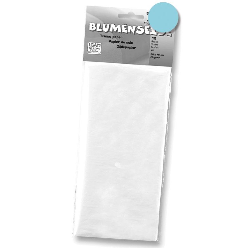 Folia -   zijdepapier lichtblauw