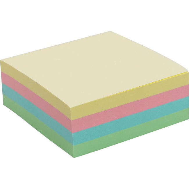 Pergamie - Pergamie Jumbo Notes, FT 76 x 76 mm, 320 feuilles, couleurs pastel assorties