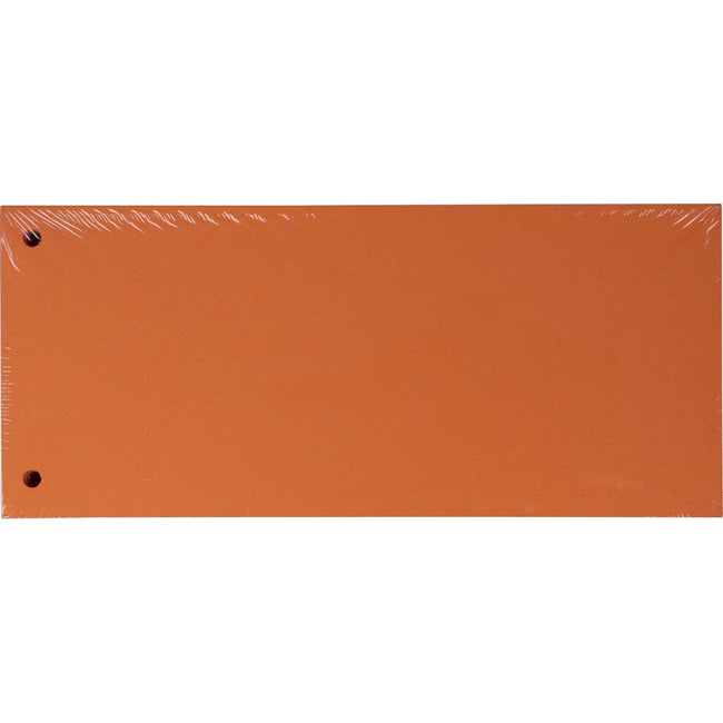 Pergamie – Trennstreifen, 100 Stück, orange