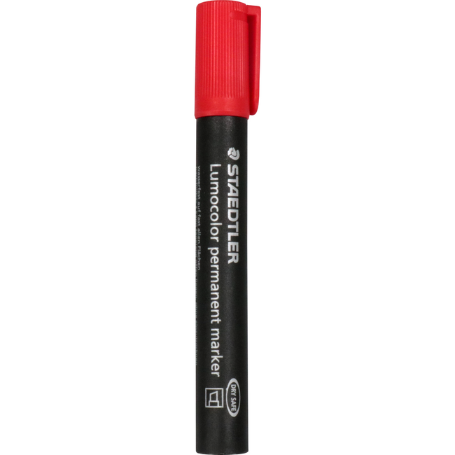 Staedtler - Stift | type: 350 | schuine punt | 2-5mm | rood | 10 stuks