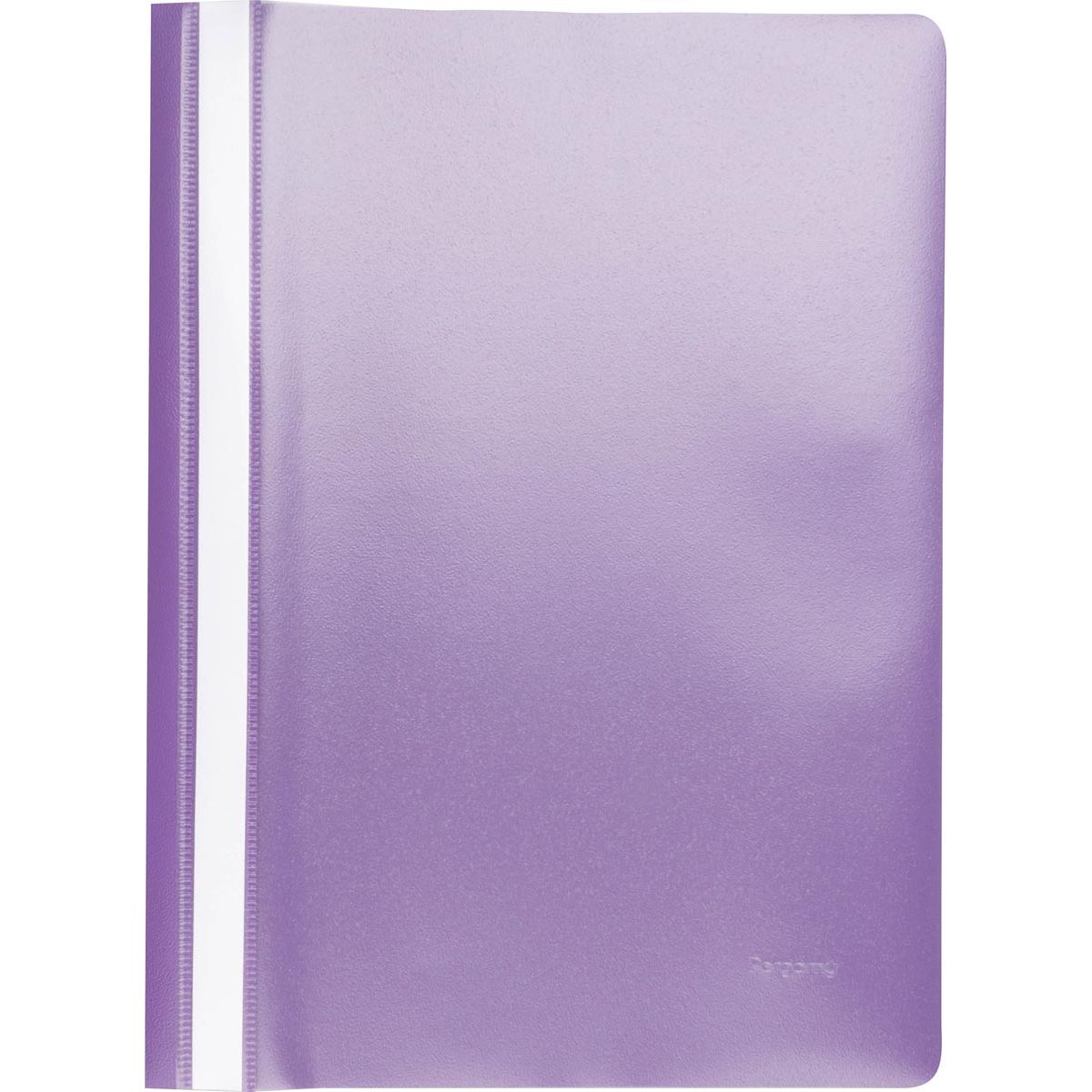 Pergamy - dossier à fixation rapide, ft A4, PP, paquet de 25, violet