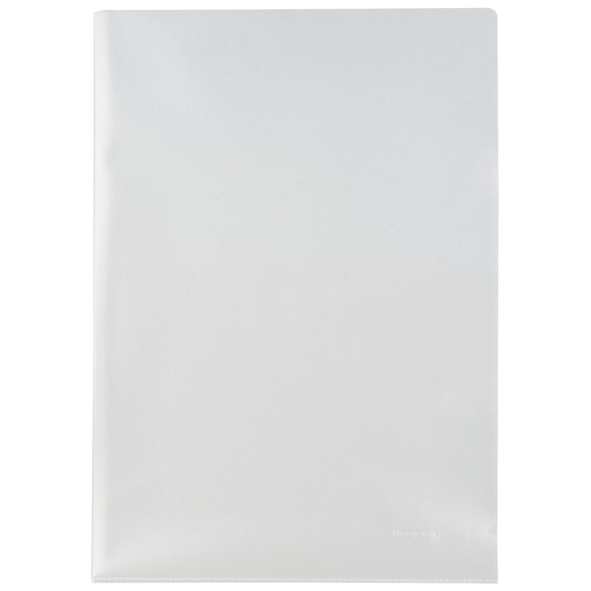 Pergamy - L-Ordner, ft A4, 90 Mikron PP, genarbt, Karton mit 100 Stück