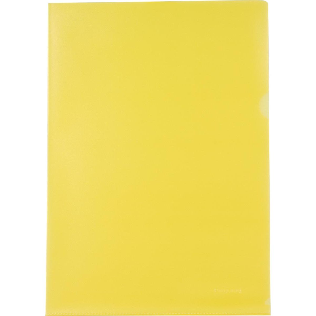 Pergamy - L-Ordner, ft A4, PP von 120 Mikron, Packung mit 25 Stück, gelb