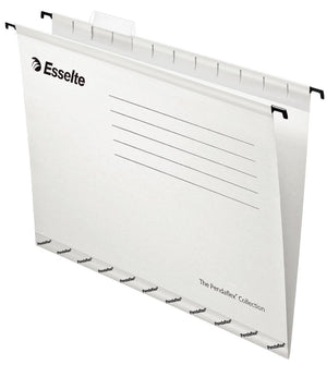 Esselte - Dossier suspendu Classic A4 fond en V 345x240mm blanc