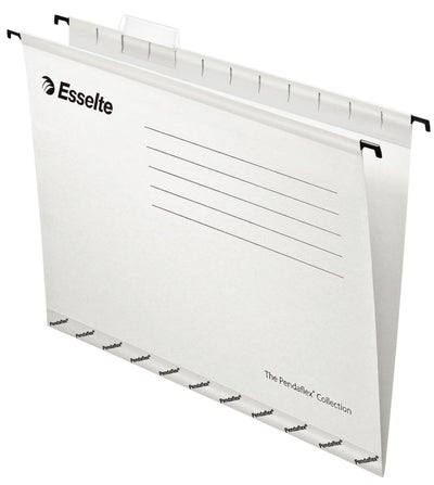 Esselte - Dossier suspendu Classic A4 fond en V 345x240mm blanc