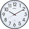 Maul - Horloge murale Climb RC Ø47x5,5cm cadre en plastique noir incl. batterie