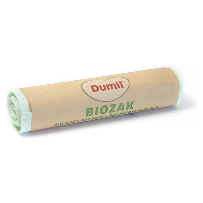 Dumil - Dumil bio vuilniszak voor GFT, 16 micron, 140 l, rol van 3 stuks, groen