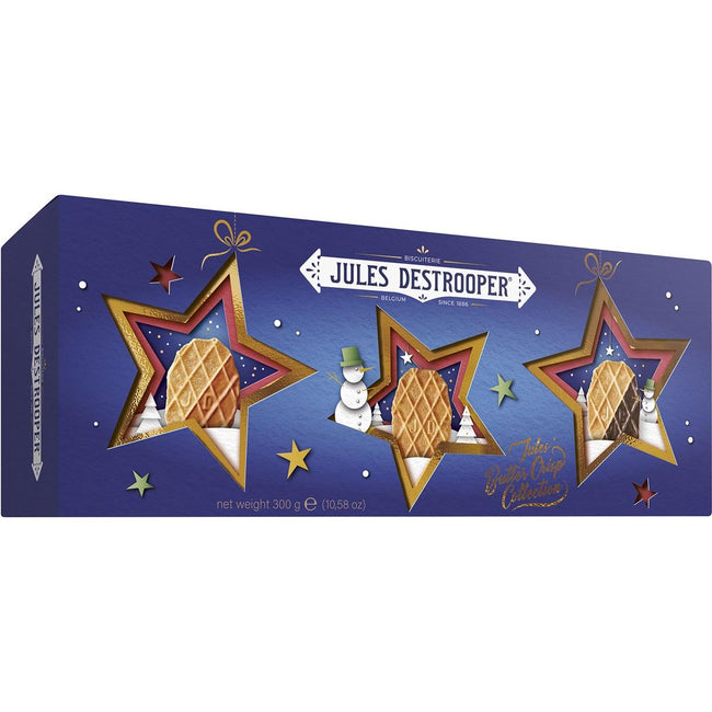 Jules Destrooper - Kekse, Butter Crisp-Kollektion, Schachtel mit 300 g