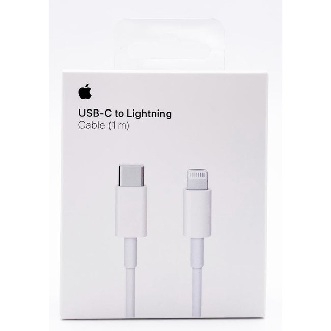Apple -   kabel, Lightning (8-pin) naar USB-C, 1 m, wit