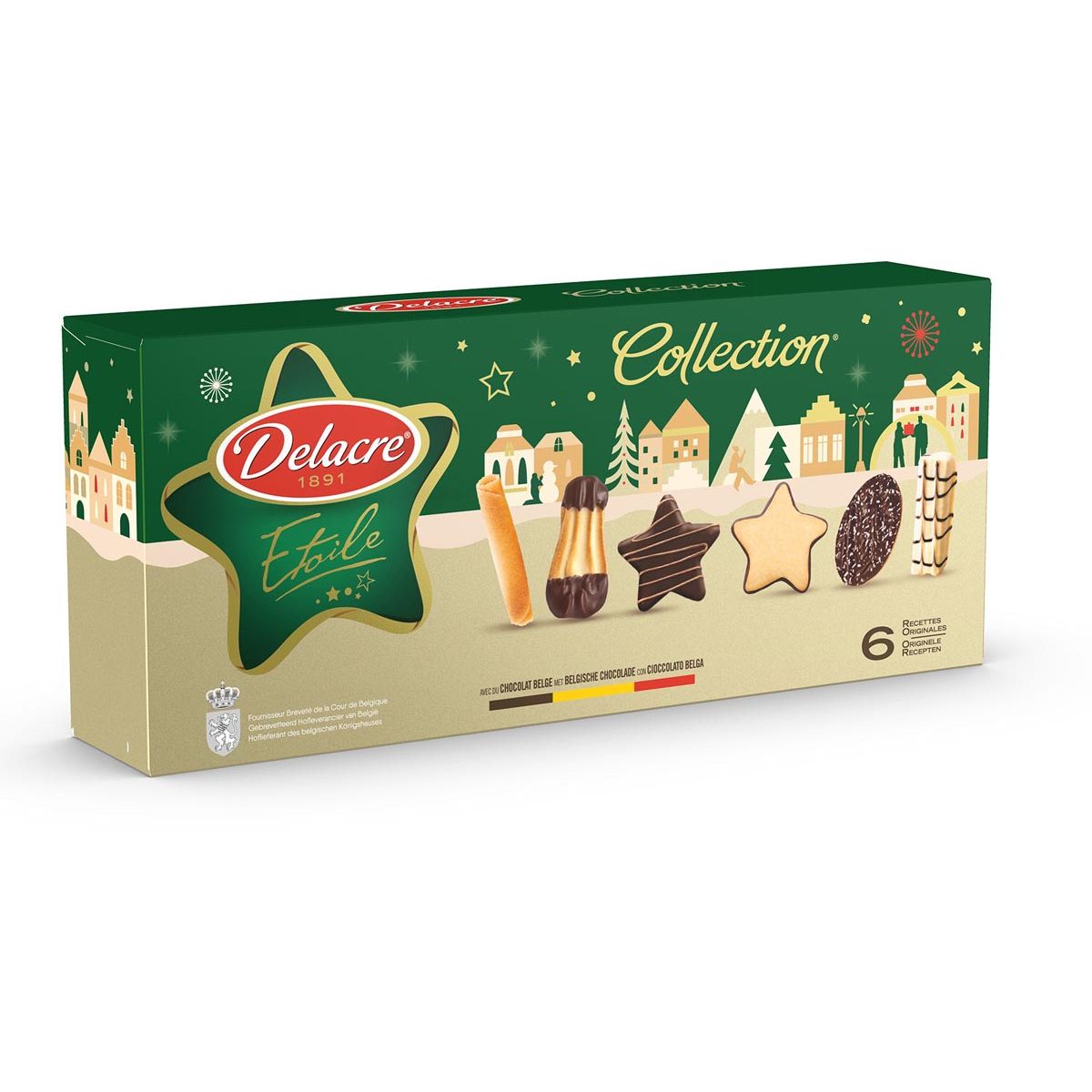 Delacre - collection étoiles, boîte de 150 g