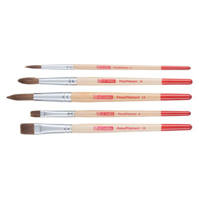 Talens Art Creation - Set de pinceaux aquarelle Art Creation polyester, set de 5 pinceaux