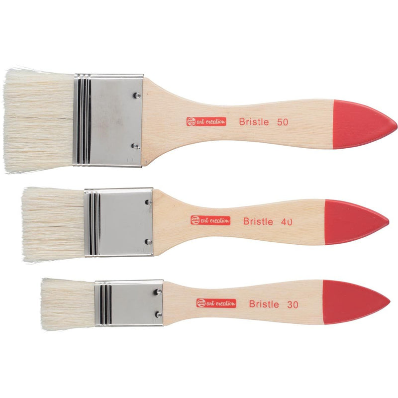 Talens Art Creation - Spalters Art Creation en poils de porc, lot de 3 spalters