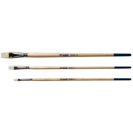 Talens Art Creation - Set de pinceaux Art Creation en poils de porc plats, set de 3 pinceaux