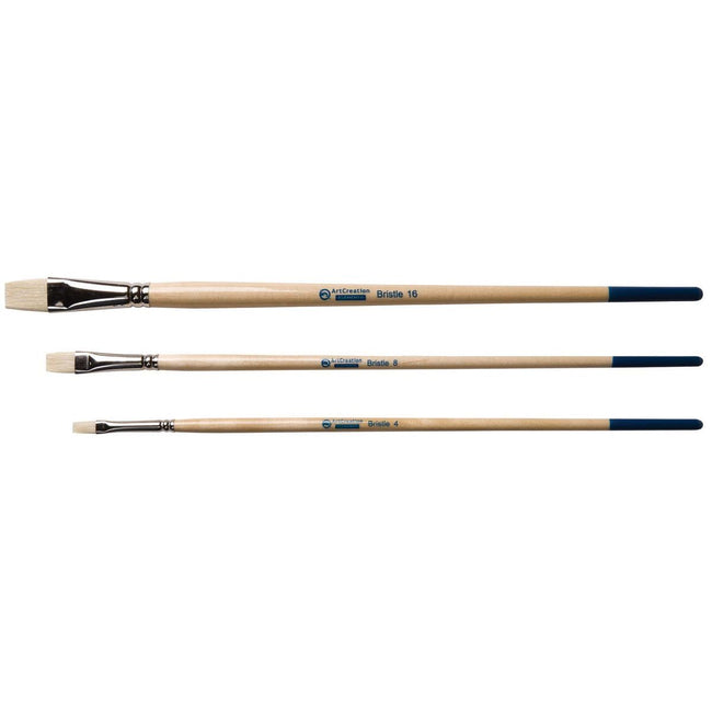 Talens Art Creation -  Art Creation penselenset varkenshaar plat, set met 3 penselen