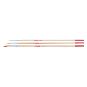 Talens Art Creation – Art Creation Pinselset Polyester rund, Set mit 3 Pinseln