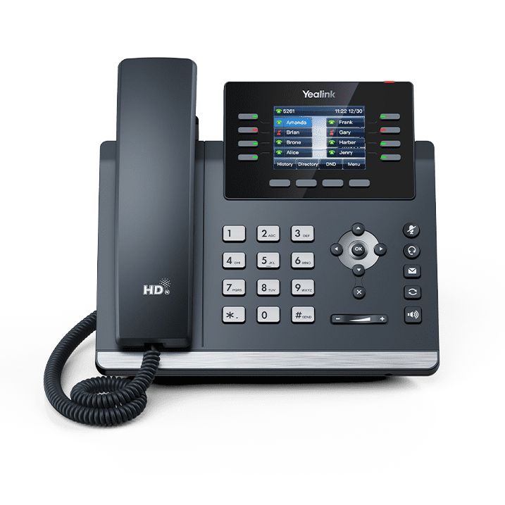 YEALINK -   SIP-T44U IP telefoon Grijs 8 regels LCD Wifi