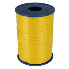 Ruban à friser 5mm x 500 mètres couleur jaune jaune 605