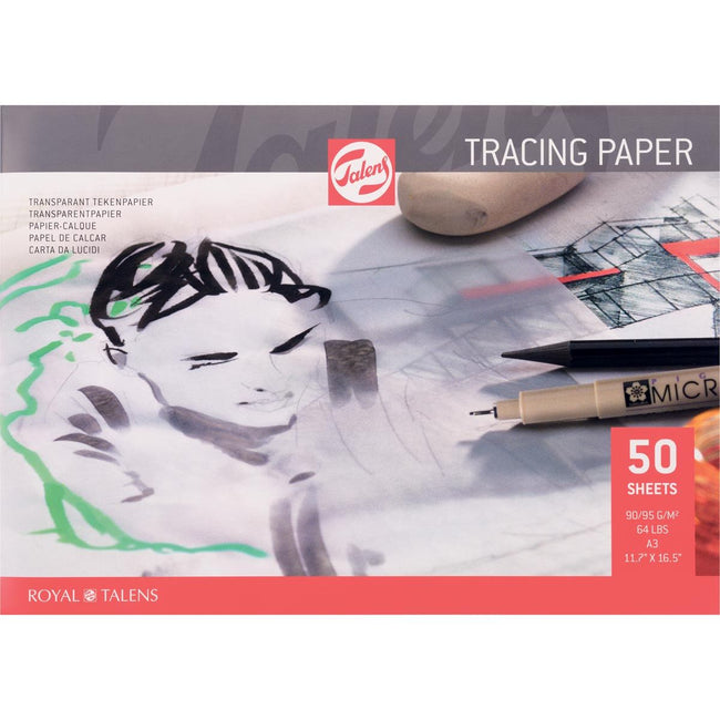Talens – Transparentpapier, 90 g/m², ft A3