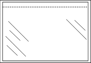 Cleverpack - Liste d'emballage auto-adhésive Blanco 230x155mm 100ST | 10 pièces