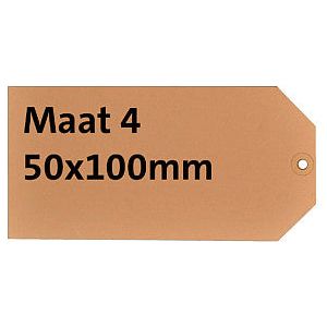 Quantore - Label hf2 nr4 50x100mm karton 200gr chamois