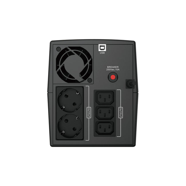 CONCEPTRONIC -   ZEUS04EM UPS Line-interactive 2,2 kVA 1320 W 5 AC-uitgang(en)
