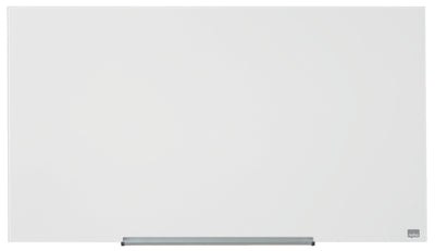 Nobo - Tableau en verre Impression Pro 99,3x55,9cm blanc brillant
