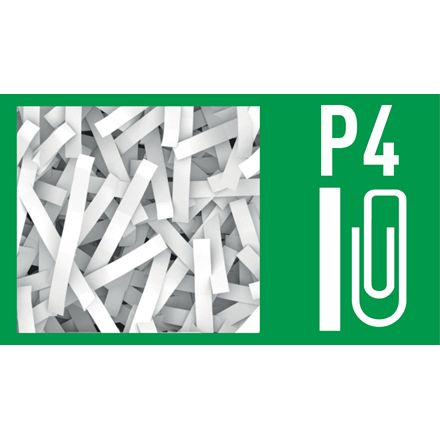 Leitz - Destructeur de papier IQ Protect 6X P4 détruit