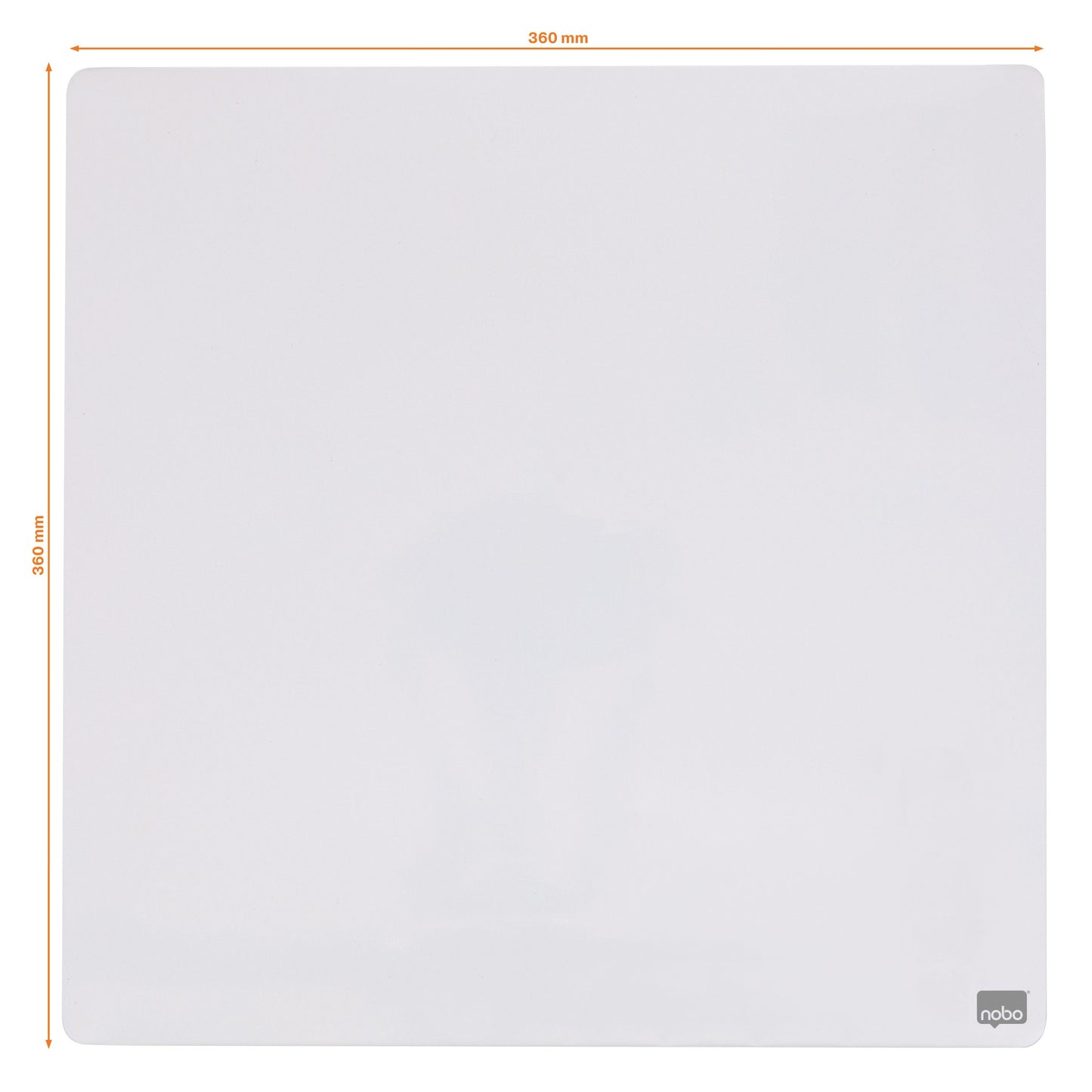 Nobo - Whiteboard-Fliese 36x36cm weiß magnetisch | 8 Stück