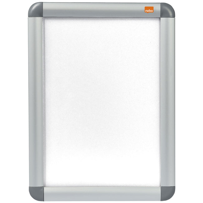 Nobo - Cadre clic Plus A4 aluminium | 5 pièces